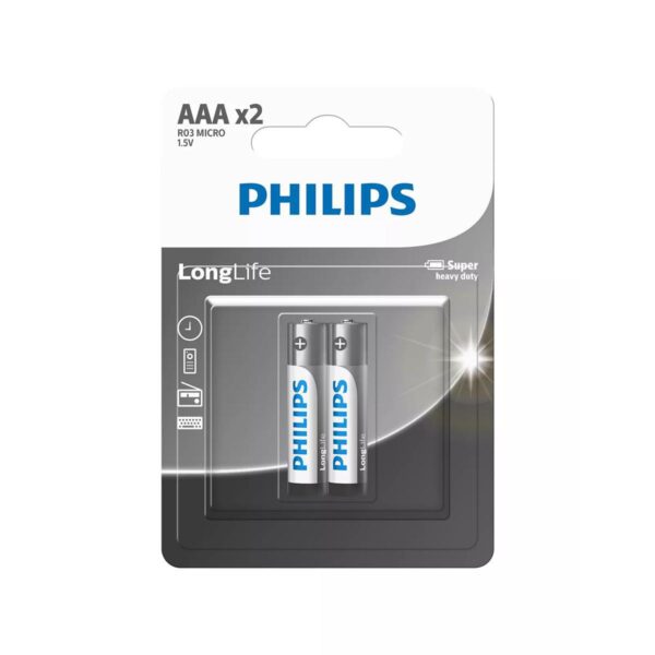 PHILIPS AAA 2 PILES_0