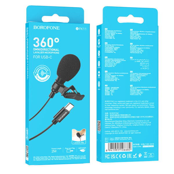 MICROPHONE BOROFONE TC_4